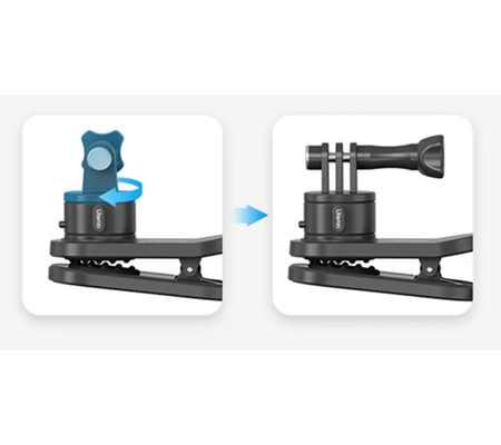 Ulanzi Go-Quick II Magnetic Quick Release Strap Clip Mount for Action Camera 3169