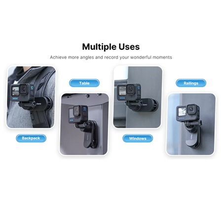 Ulanzi Go-Quick II Magnetic Quick Release Strap Clip Mount for Action Camera 3169