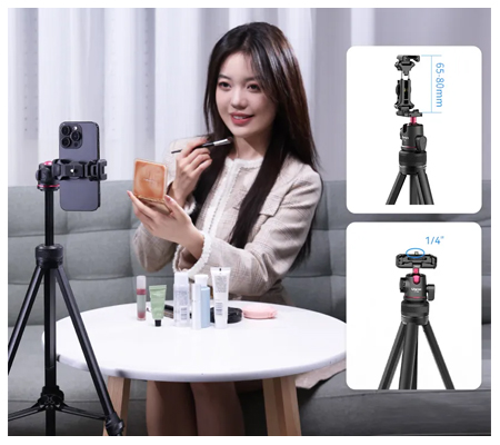 Ulanzi TT51 Aluminium Alloy Portable Tripod T089GBB1