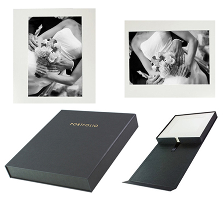 Mon Tresor Picture Box JPC014 Black with Mon Tresor Photo Coreboard JPC015