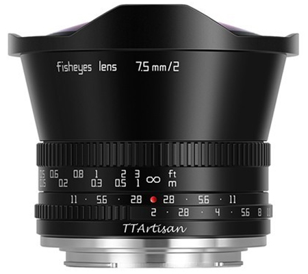 TTArtisan 7.5mm f/2 Fisheye for Canon RF Mount APSC