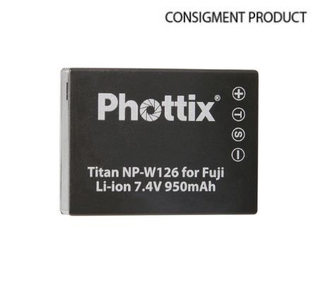 ::: USED ::: PHOTTIX NP-W126 FOR FUJI (EXCELLENT) - CONSIGNMENT