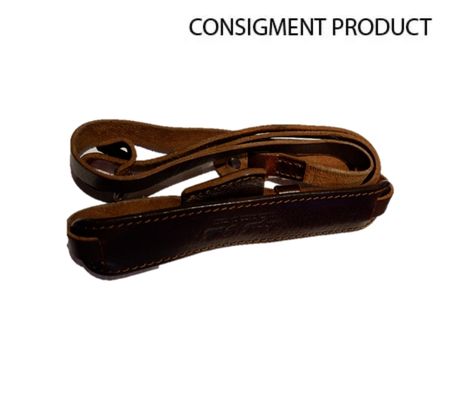 ::: USED ::: ANGELLO PELLE STRAP (BROWN) EXMINT - CONSIGNMENT