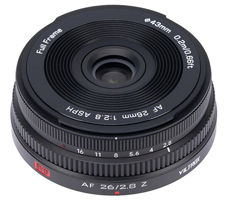 Viltrox AF 26mm f/2.8 EVO for Nikon Z Mount Full-Frame