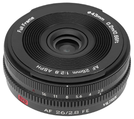 Viltrox AF 26mm f/2.8 EVO for Sony E Mount Full-Frame