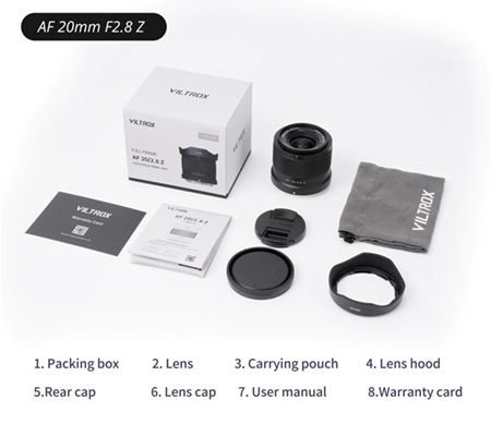 Viltrox AF 20mm f/2.8 Air for Nikon Z Mount Full-Frame