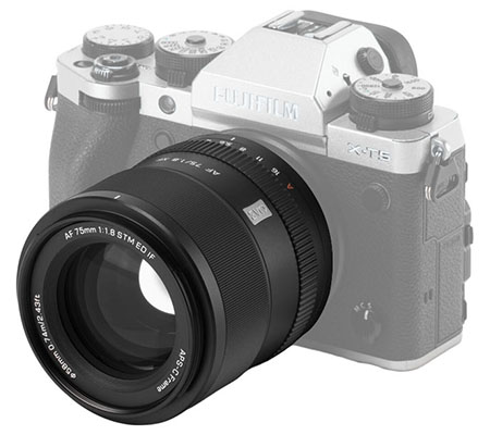 Viltrox AF 75mm f/1.8 EVO for Fujifilm X Mount APS-C