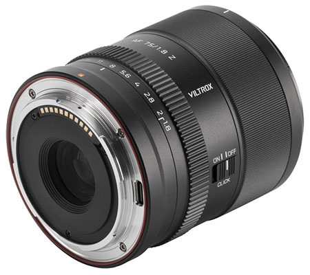 Viltrox AF 75mm f/1.8 EVO for Nikon Z Mount APS-C