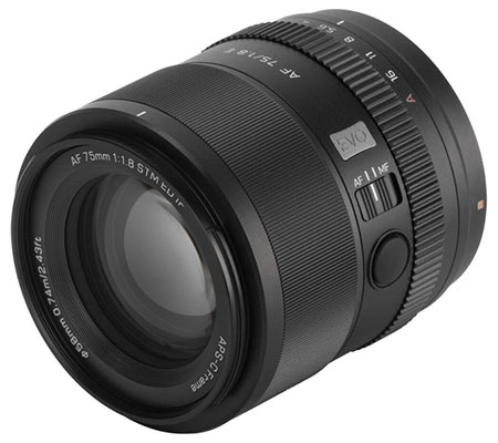 Viltrox AF 75mm f/1.8 EVO for Sony E Mount APS-C