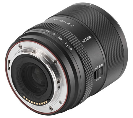 Viltrox AF 75mm f/1.8 EVO for Sony E Mount APS-C
