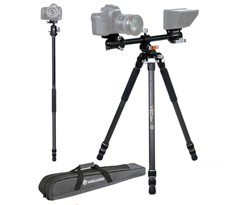 Vanguard VEO 3+ 263CB Carbon Fiber Tripod with Ball Head