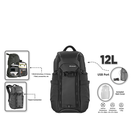 Vanguard Veo Adaptor S41 Backpack Black