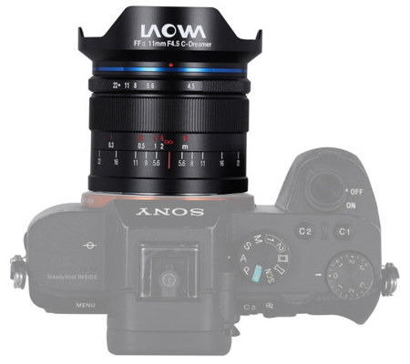 Venus Optics Laowa 11mm f/4.5 FF RL Lens for Sony E