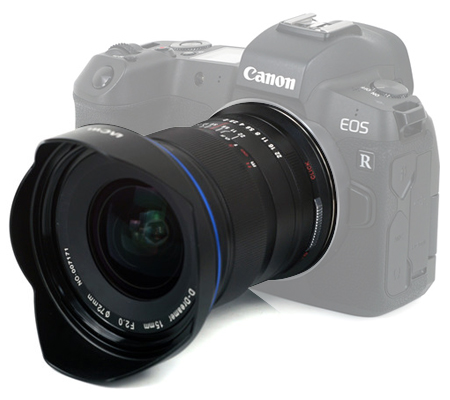 Laowa for Canon RF 15mm f/2 FE Zero-D Venus Optics