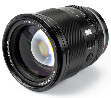 Viltrox AF 75mm f/1.2 PRO for Sony E Mount APS-C