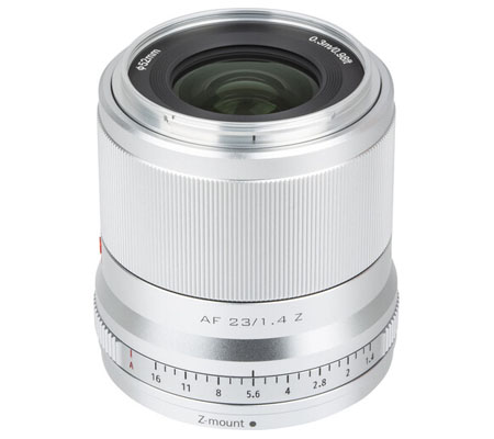 Viltrox AF 23mm f/1.4 for Nikon Z Mount Silver