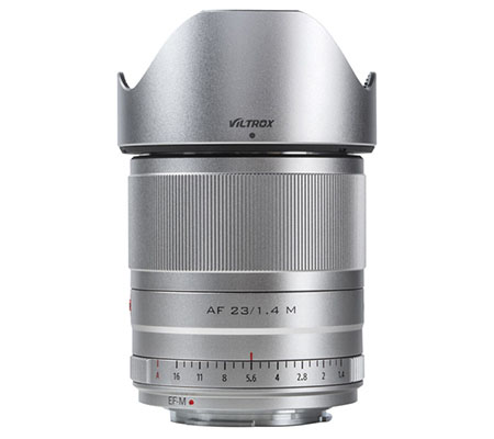 Viltrox AF 23mm f/1.4 for Canon EF-M Mount APS-C Silver
