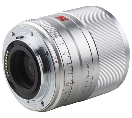 Viltrox AF 33mm f/1.4 for Canon EF-M Mount APS-C Silver