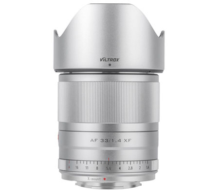 Viltrox AF 33mm f/1.4 for Fujifilm X Mount Silver