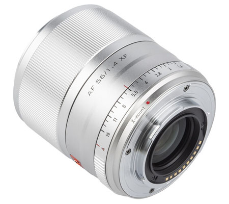 Viltrox AF 56mm f/1.4 for Fujifilm X Mount APSC Silver