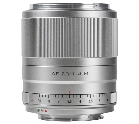 Viltrox AF 23mm f/1.4 for Canon EF-M Mount APS-C Silver Viltrox AF 23mm f/1.4 for Canon EF-M Mount APS-C Silver