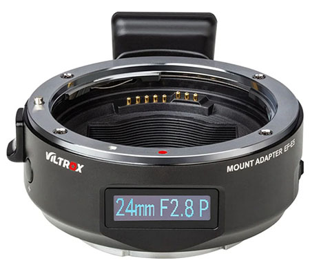 Viltrox EF-E5 Canon EF Lens to Sony E Mount Camera Smart Adapter