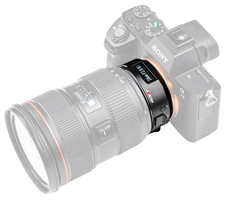 Viltrox EF-E5 Canon EF Lens to Sony E Mount Camera Smart Adapter