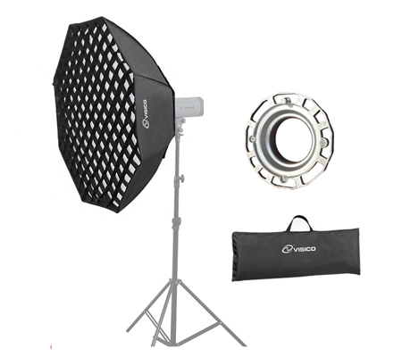 Visico Softbox Octagon with Grid SB-035 120cm