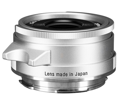 Voigtlander 28mm f/2.8 VM II Color-Skopar Aspherical for Leica M Mount Full Frame Silver