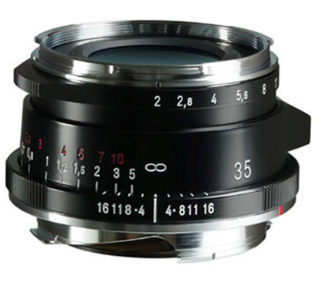 Voigtlander Ultron Vintage Line 35mm f/2 Aspherical Type II VM Lens for Leica M (Black)