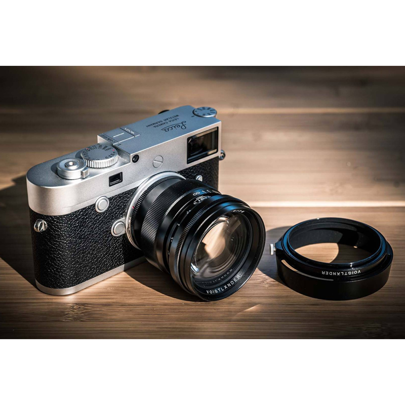 Voigtlander 75mm f1.5 VM Nokton for Leica M Mount Black
