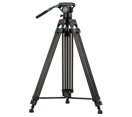 Fotopro DV-3C Heavy Duty Fluid Head Carbon Fibre Video Tripod