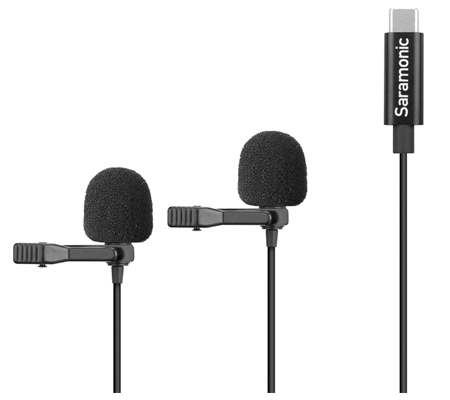 Saramonic LavMicro U3C Dual Lavalier Microphone for USB Type-C