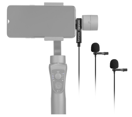 Saramonic LavMicro U3C Dual Lavalier Microphone for USB Type-C
