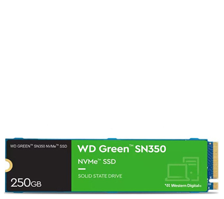 Western Digital WD Green Internal SSD 250GB SN350 2400MB/s WDS250G2G0C-00CDH0