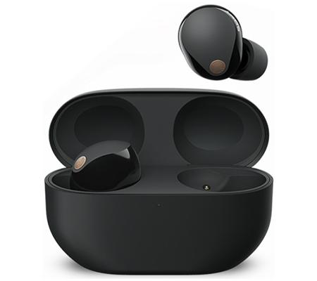 Sony WF-1000XM5 Noise-Canceling True Wireless In-Ear Headphones Black