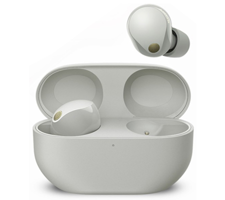 Sony WF-1000XM5 Noise-Canceling True Wireless In-Ear Headphones Silver