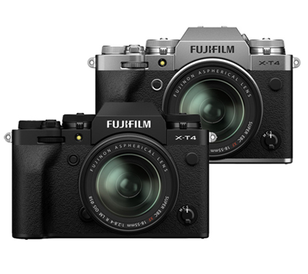 Fujifilm X-T4 Kit 18-55mm f/2.8-4 R LM OIS Silver