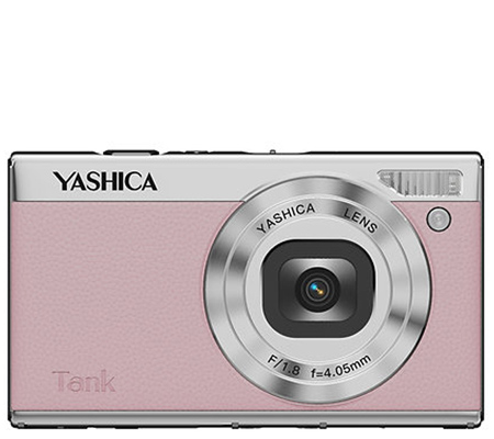 Yashica Tank Compact Digital Camera Pink Marshmallow