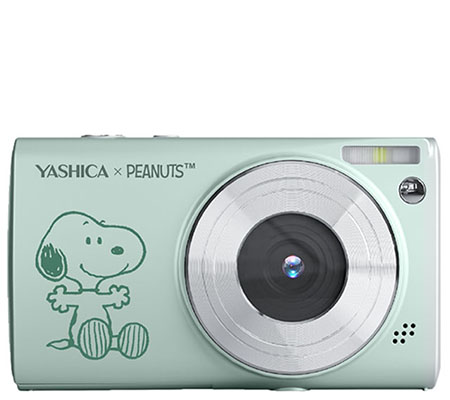 Yashica x Snoopy Peanuts Digital Camera Sage