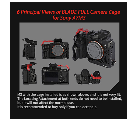 YC Onion Blade Full Camera Rig Cage Sony A7 III / A7S III
