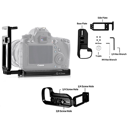 YC Onion L-Plate For Canon 5D IV