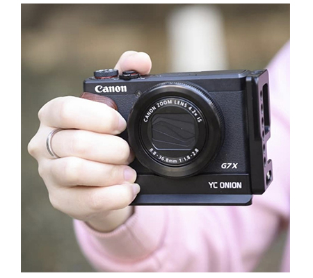 YC Onion L-Plate for Canon G7X Mark III