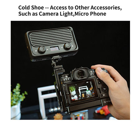 YC Onion L-Plate for Fujifilm XT4 Black