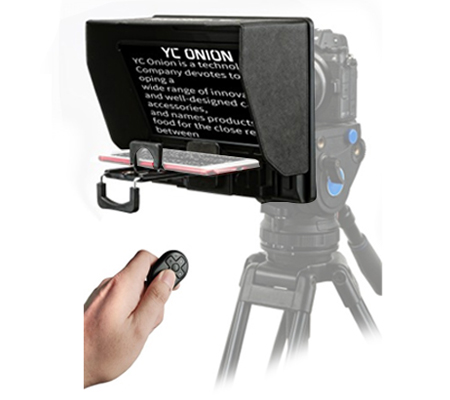YC Onion Lasagna SE Teleprompter with App for Tablet Smartphone Camera