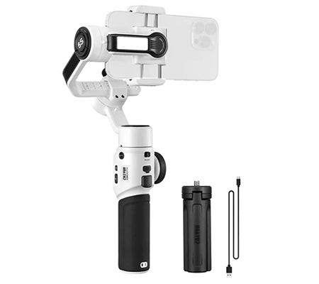 Zhiyun Smooth-5S Gimbal Stabilizer for Smartphone White