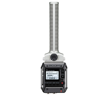 Zoom F1 Field Recorder with Shotgun Microphone