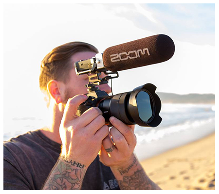 Zoom F1 Field Recorder with Shotgun Microphone