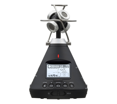Zoom H3-VR 360 Handy Audio Recorder with Built-In Ambisonics Mic Array