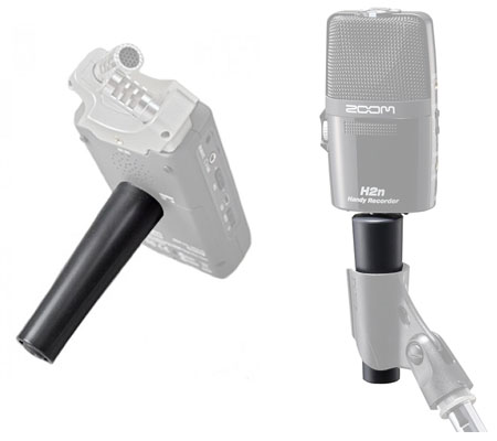 Zoom RC4 Remote Control for H4n and H4n Pro + Zoom MA2 Mic Clip Adapter